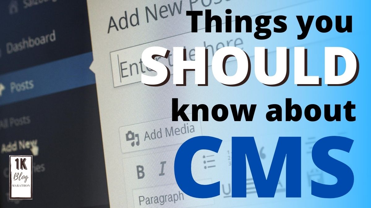 Things You SHOULD Know About&nbsp;CMS